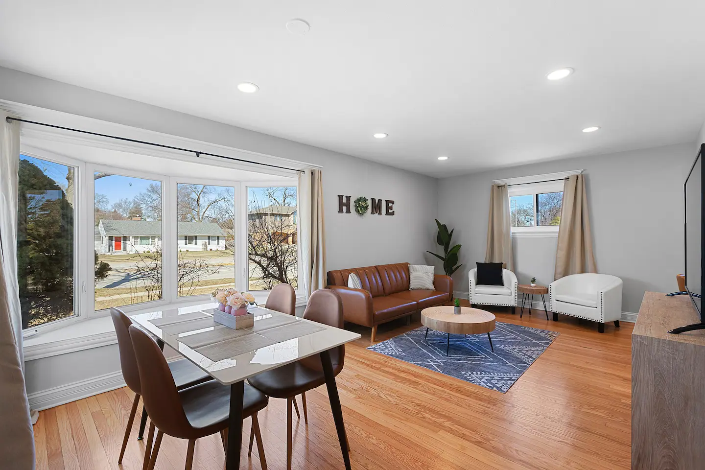 Bright and Cozy Living Space